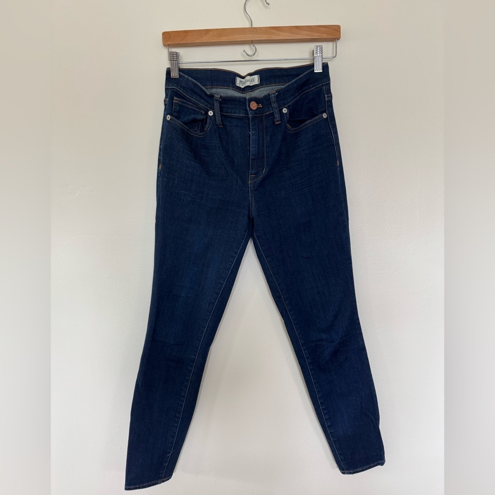 Madewell Blue Skinny Jeans Classic Fit